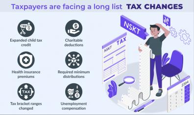 Taxpayers are facing a long list of tax changes for the 2022 tax year.
